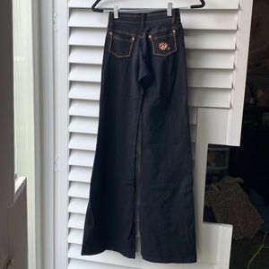 MARGARITA PANTS ORANGE SEAMING